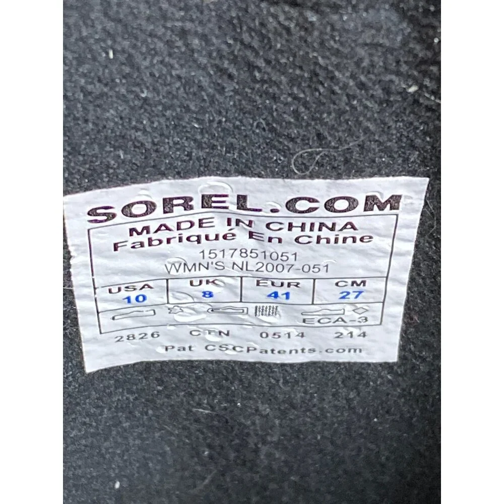 SOREL SLIMPACK Tall 10 Equestrian Riding Boot Shale Gray Waterproof RARE HTF - Picture 10 of 17